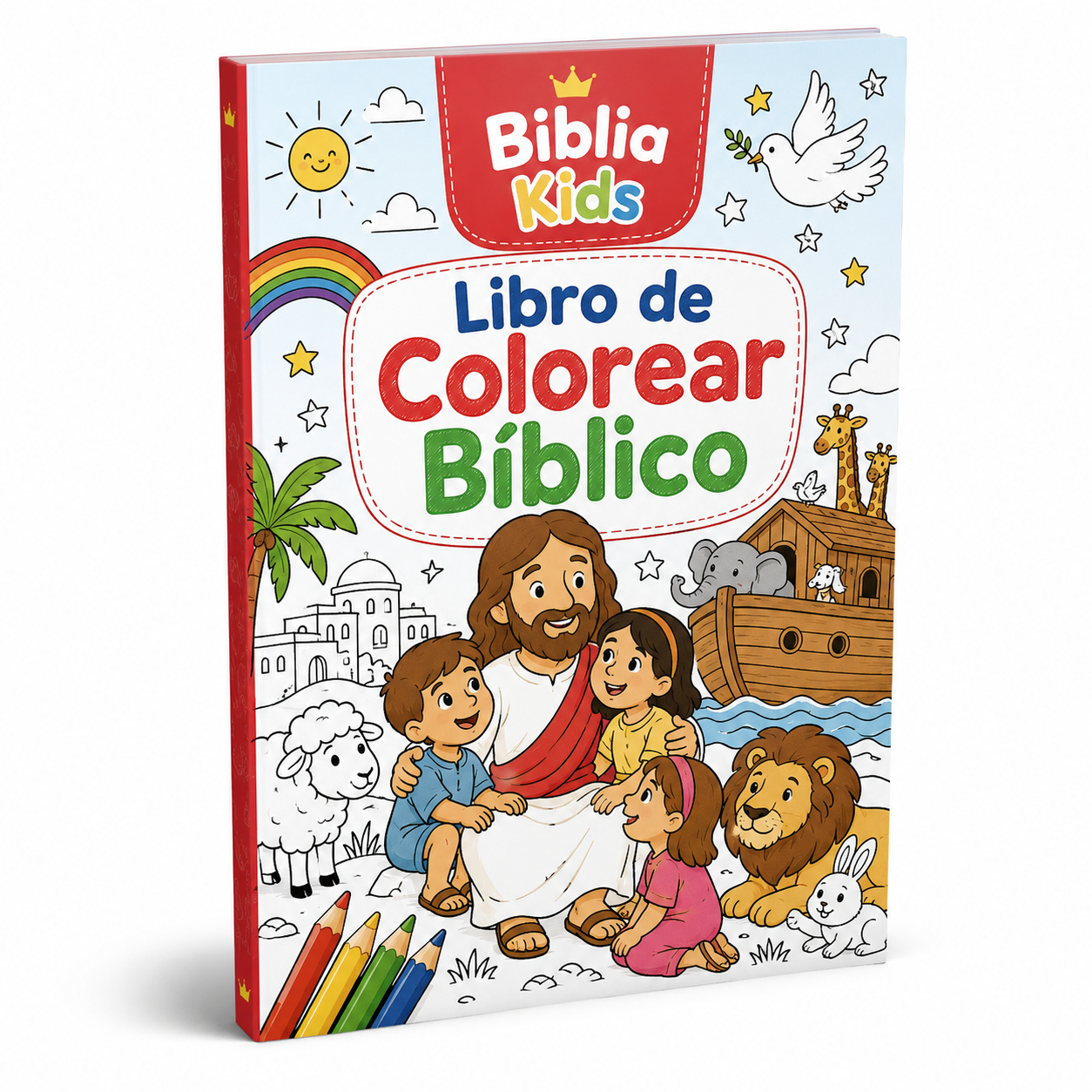 Libro de Colorear Bíblico