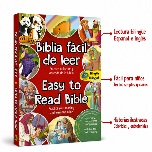 Biblia Kids™ Biblia Bilingue Fácil